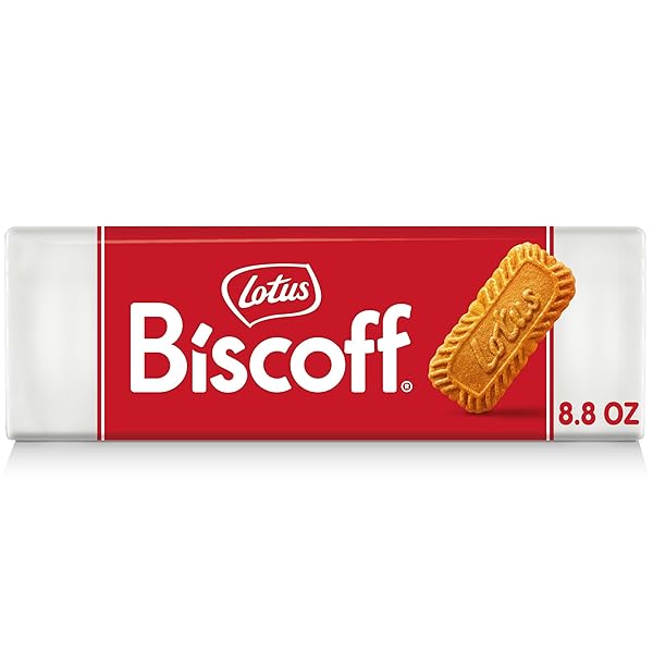 LOTUS BISCOFF – EUROPEAN BISCUIT COOKIES – NON GMO PROJECT VERIFIED + VEGAN – 8.8 OUNCE