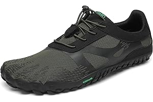 SAGUARO Womens Mens Barefoot Shoes Minimalist Trail Runner Wide Toe Box Zero Drop Outdoor Cross Training Shoe