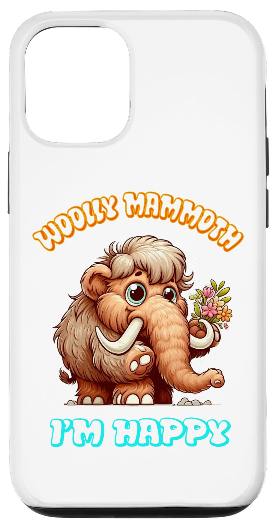 iPhone 12/12 Pro Funny Woolly Mammoth Cute Woolly Mammoth Woolly Awesome Girl Case