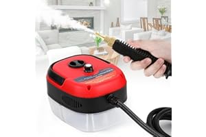 Hapyvergo Handheld Steam Cleaner High Pressure Steamer for Cleaning for Grout Tile Hand Held Portable Steamer Cleaner for Car Auto Small Mini Power Cleaning Steamer High Heat for Home