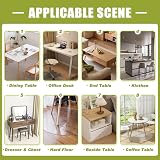 OstepDecor Clear Table Protector 40x60 cm Thick PVC Waterproof Protective Cover view 6