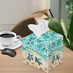 Talayituse Beach Turtle Starfish Heart Print Tissue