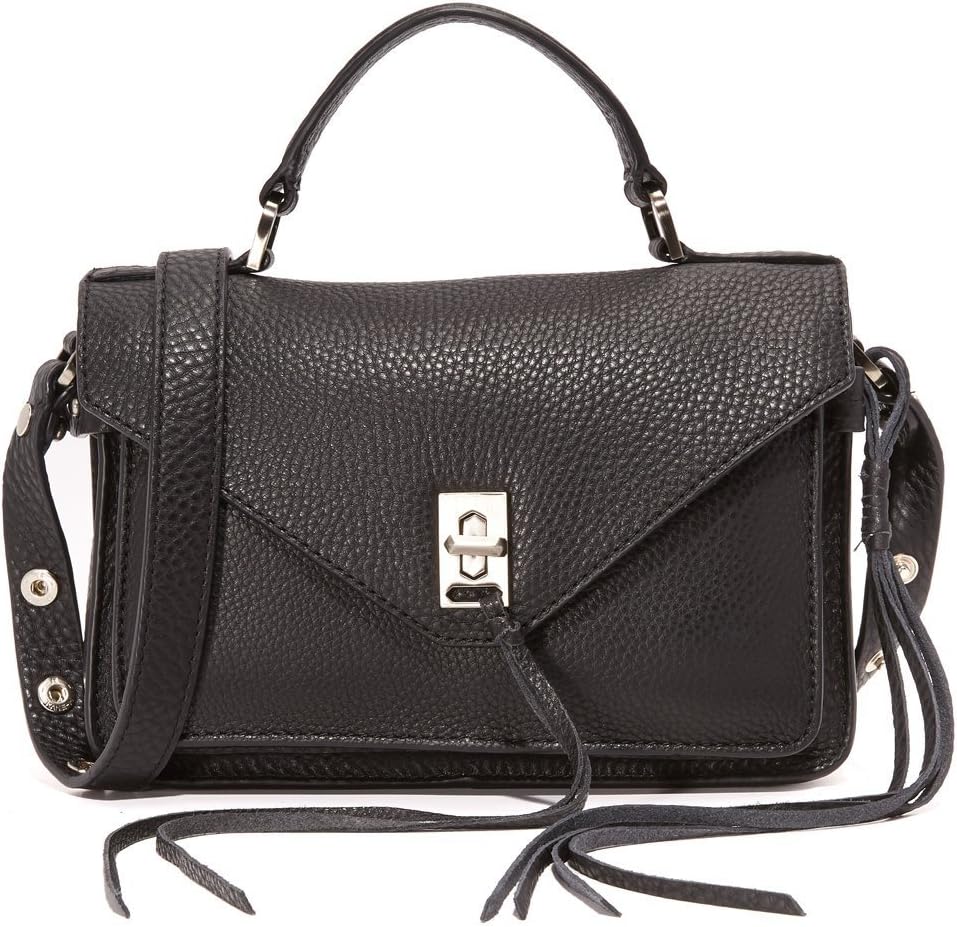 Rebecca Minkoff Small Darren Messenger Shoulder Bag black Size One