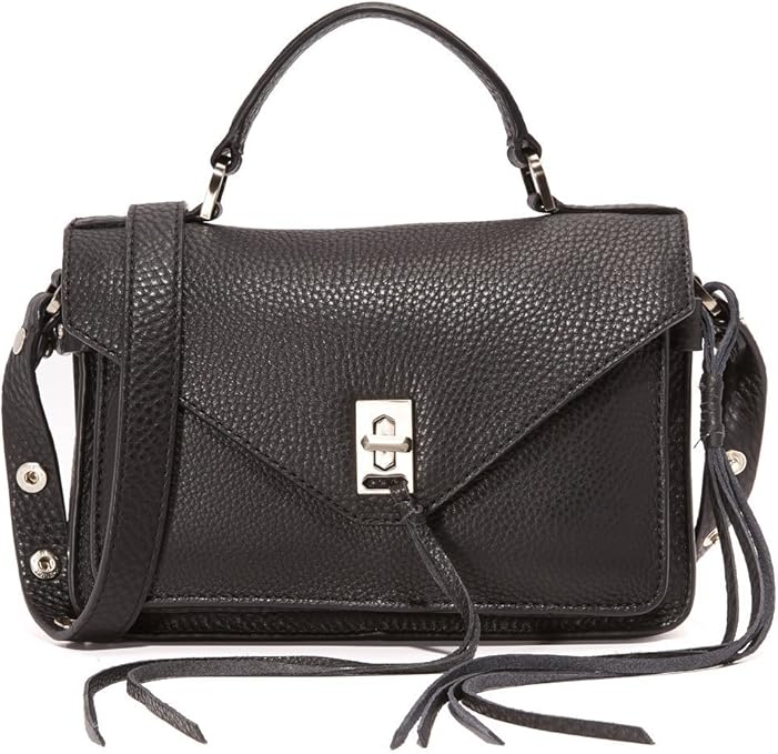 Rebecca Minkoff Small Darren Messenger Shoulder Bag black Size One