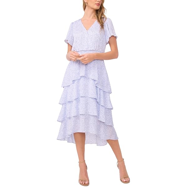 a line dresses with pockets Alembika Amelia A-Line Dress, Denim Denim / S (US 8-12)