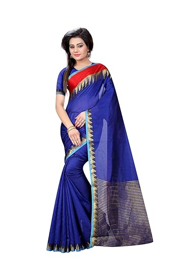 Divaastha Cotton Silk Woven Design Kanjivaram Saree