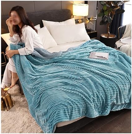 Huishoudelijke Pluche Deken Grote Flanel Fleece Deken Zacht En Comfortabel Fuzzy Luxe Warm Twin Size Dekens Werpt Microfiber Super Zachte Sofa Deken Color Blue Size 180x200cm Amazon Nl