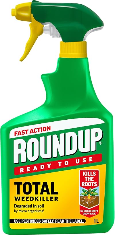 Roundup Total Fast Action Weed Killer 1 Litre Ready to Use
