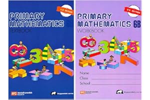 Primary Mathematics 6B Set Textbook And Workbook