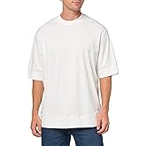Armani Exchange Men's Cotton Interlock Solid Tee, Off White, Small