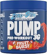 Applied Nutrition Pump Zero Pre Workout - Caffeine Free 375g Fruit Burst