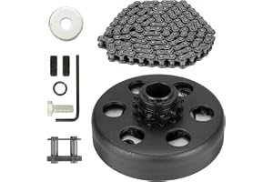 Go Kart Clutch 3/4 Bore 12T with #35 Chain, for Predator 212 Centrifugal Clutch Compatible with Honda GX160, GX200, GX140, GX120, GC160, GC190, Harbor Freight, Briggs and Stratton Tecumseh
