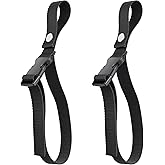 Innomesh Boat Fender Line Holder,Adjustable Straps (Fully Extends to 43cm),Fits Rails up to 2",Durable Plastic Snap,Heavy-Duty Nylon Strap,UP to 20LB Load,FIt for Ropes,Cords,Dock Lines,Mooring Lines