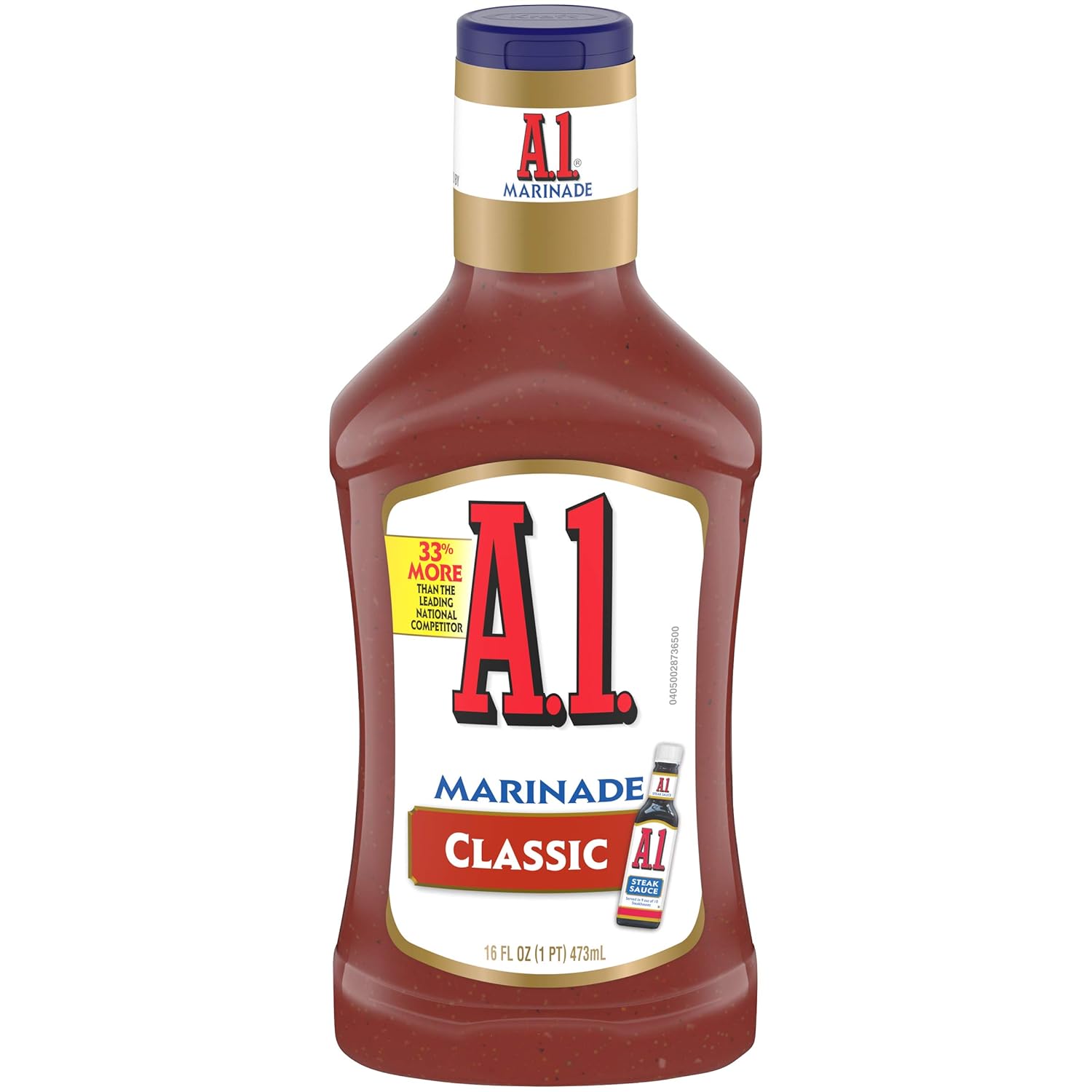 A.1. Steakhouse Classic Marinade (16 oz Bottles, Pack of 6
