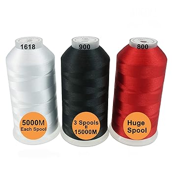New broth reads -24 Options- Various Assorted Color Packs of Polyester Embroidery Machine Thread