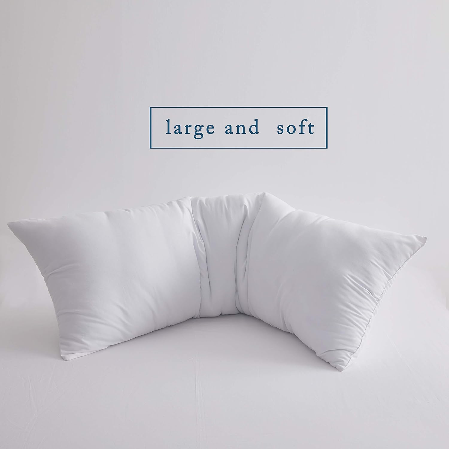 ELNIDO QUEEN Full Body Pillow Insert, Soft Large Long Bed Pillow for Adults - Side Sleeper Pillow Breathable (20 x 54 inch): Home & Kitchen