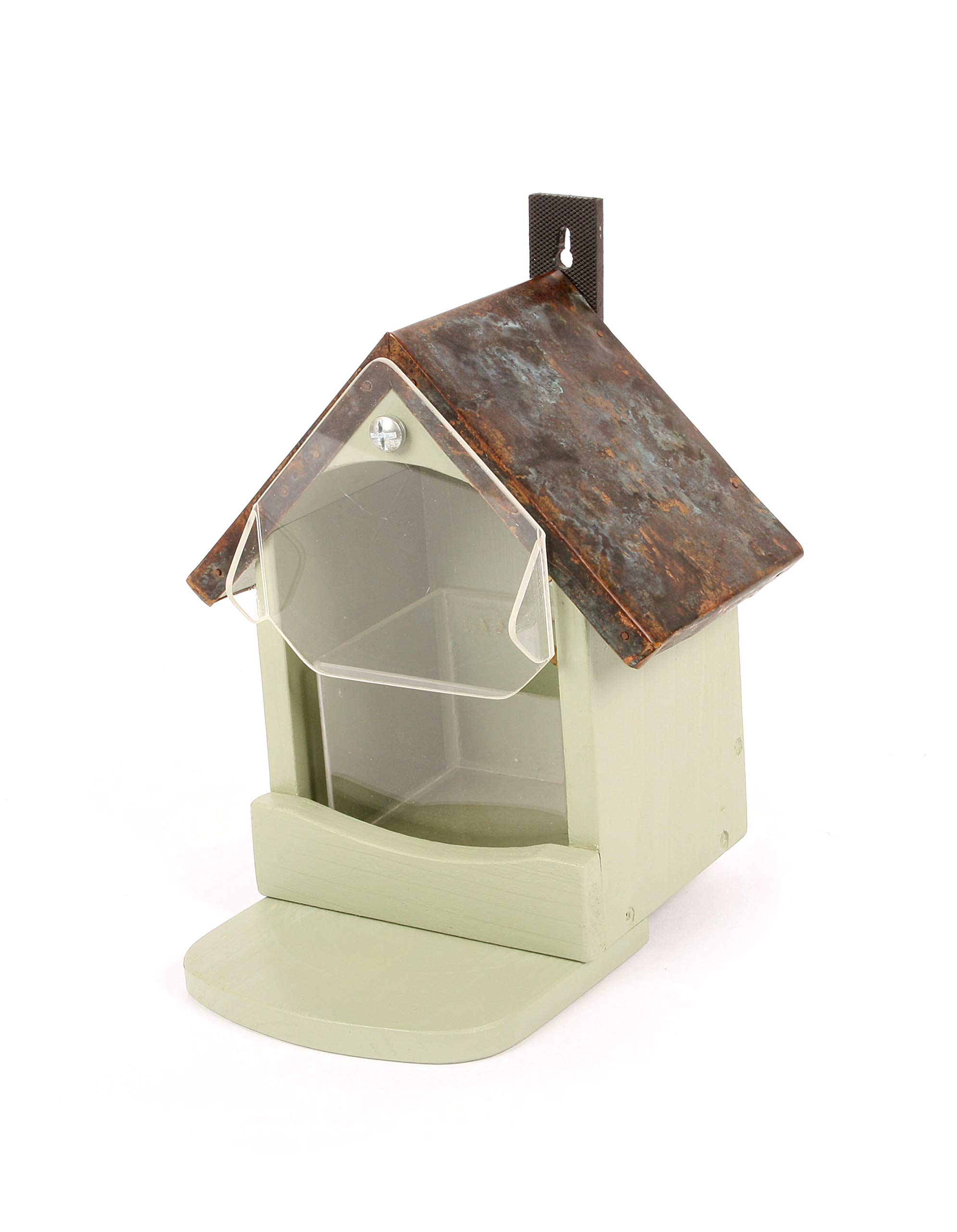 Craftsman Squirrel Feeder, Duck Egg Blue