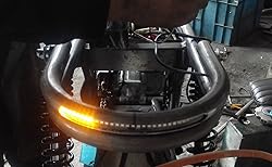 TADAFA Retro Motorcycle Seat Frame Hoop Flat Loop