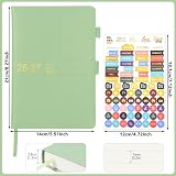 Thboxes Academic Diary 2026-2027 A5 Day a Page July 2026 July 2027 Green view 2