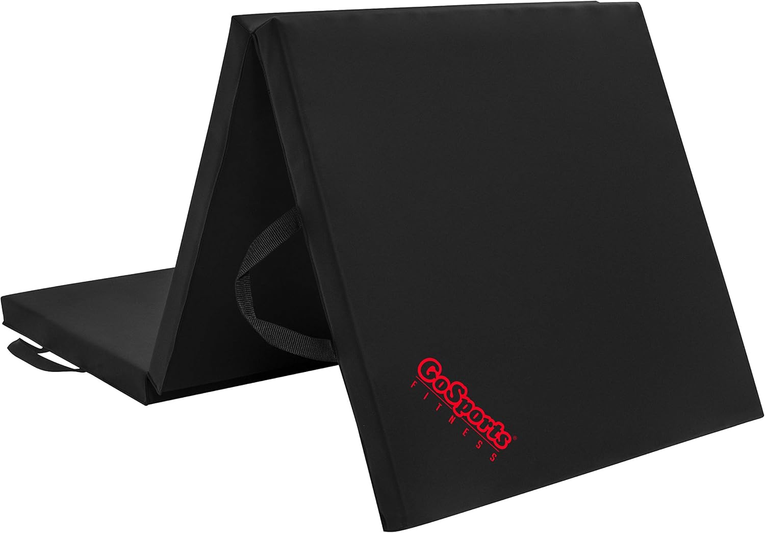 GoSports 6’x2’ Tri-Fold Exercise Fitness Mat - Great for Workouts, Yoga, MMA and More, Black : Sports & Outdoors