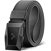 BULLIANT Tactical Belt for Men, Men Stretch Nylon Web Gift Belt 1.5"-Hiking Rigger Military Work-Quick Release