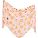 Copper Pearl Baby Swaddle Blanket - Premium Knit Baby Blanket, Large Soft Stretchy Receiving Blankets for Baby Boy and Girl, Swaddles for Newborn, Infant, and Toddler (Cutie)