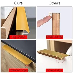 Cekikibi 2 Pack Adhesive Edge Finger Pulls for