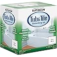 Rust-Oleum 384165 Tub And Tile Refinishing 2-Part Kit, 32 oz, Gloss White