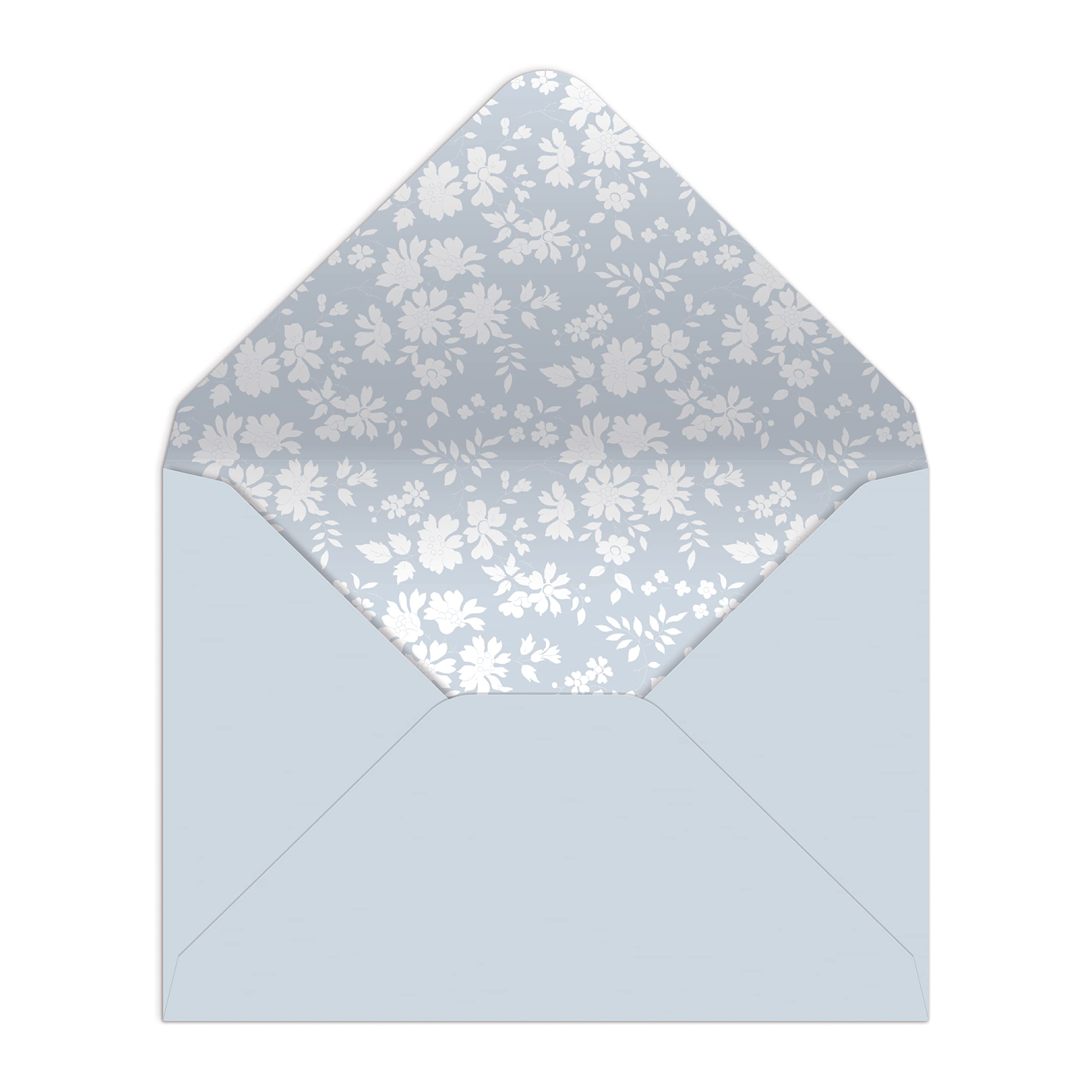 Galison Liberty Scalloped Shaped Notecard Set