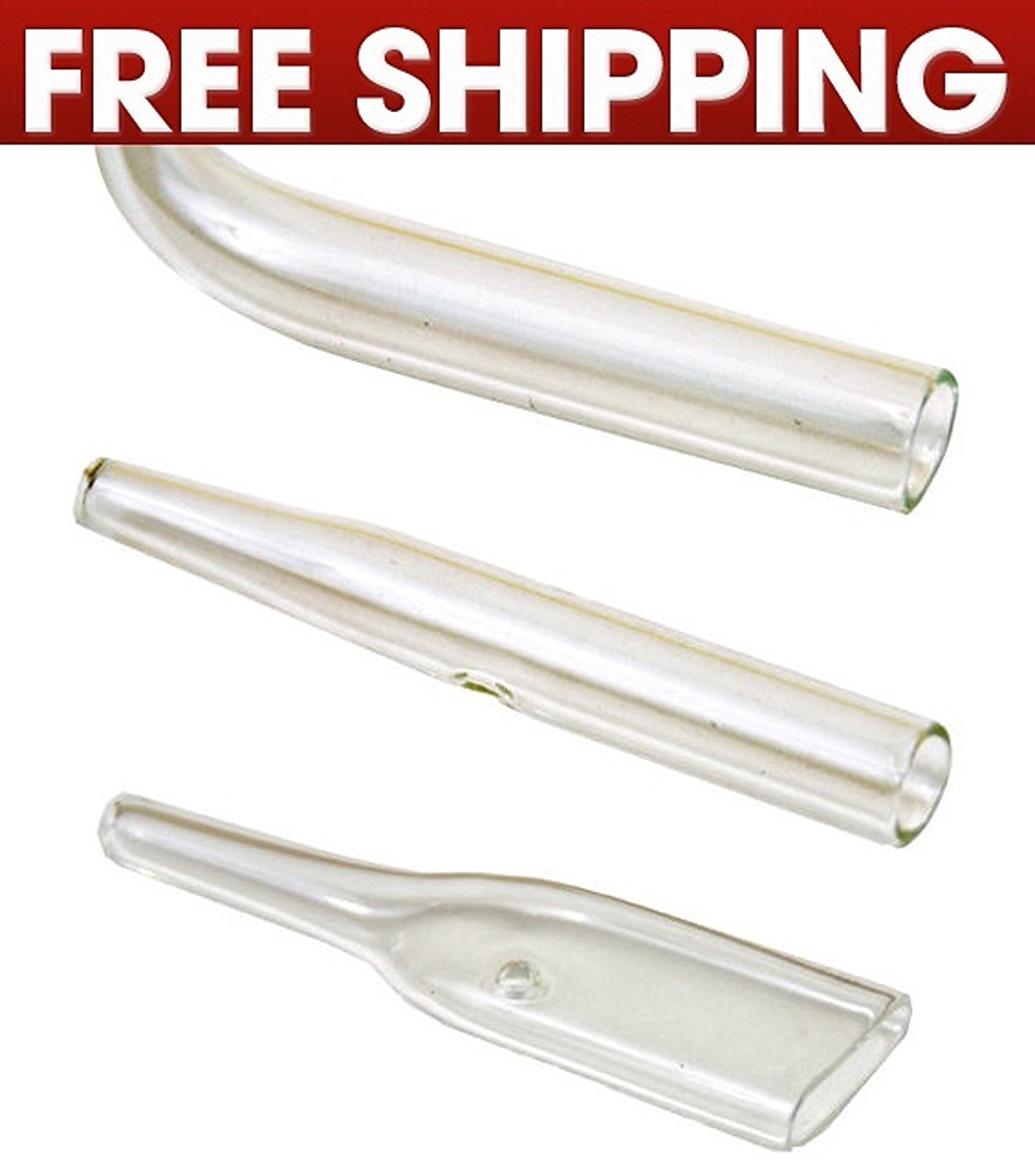 Function 8 Facial Vacuum Glass Kit for Dermatologist, Spas