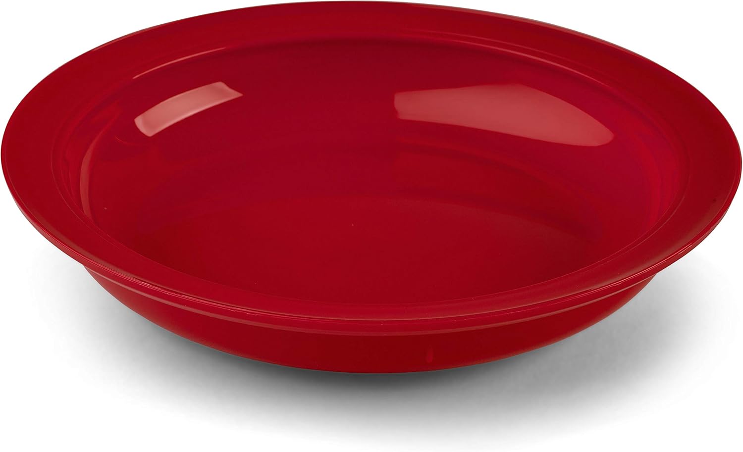 Providence Spillproof Inner Lip Plate - 9" Red - 3 Pack: Health & Personal Care