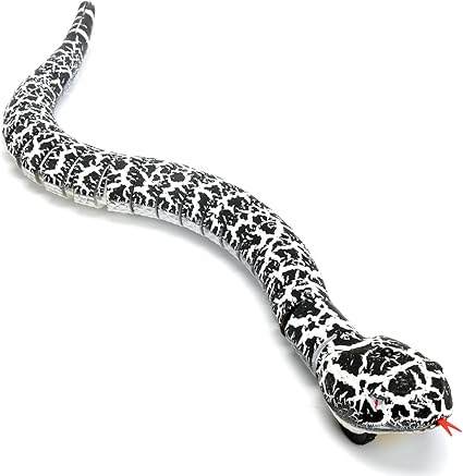 Bluelover Control Remoto Infrarrojos RC Negro Cascabel Serpiente Diversión  Broma Gag Toy USB Carga - Negro: Amazon.es: Hogar
