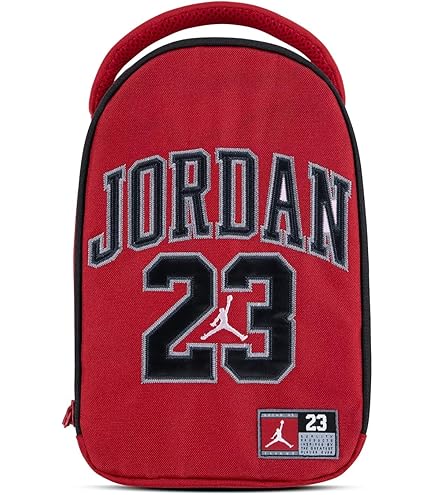 Amazon.com: Nike Air Jordan Jersey 23 Zip Insulated Lunch Bag Box