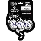 Beetlejuice Spooky Adhesive Vinyl Decal - Vintage Beetlejuice Sticker for Car, Water Bottle or Laptop