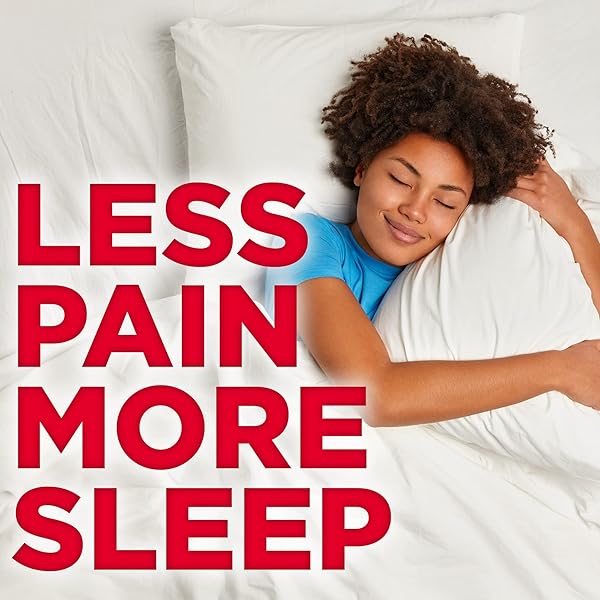 AMAZON BASIC CARE ACETAMINOPHEN PM CAPLETS, PAIN RELIEVER PLUS NIGHTTIME SLEEP AID, EXTRA STRENGTH, HELPS OCCASIONAL MINOR ACHES, PAINS AND HEADACHE RELIEF, 100 COUNT, PACKAGING MAY VARY