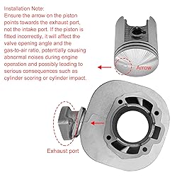 FLYPIG 11210‑40B01 82cc Engine Piston Cylinder