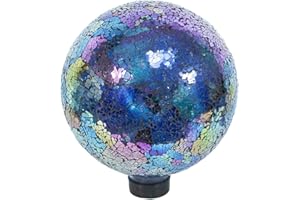 Echo Valley 8196 Arco Iris Mosaic Gazing Globe, 10-Inch