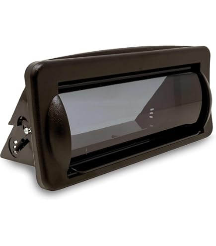 Protecteur Radio Marine – Couverture étanche ABS – Pour Stéréo De Bateau – Installation Rapide – 23x10,2x4,5 Cm – Résistant à L’eau Et Aux Chocs