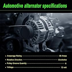 SHICHU Alternator Compatible with 2012-2017 Accent