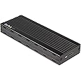 StarTech.com USB-C 10Gbps to M.2 NVMe SSD Enclosure - Portable External M.2 NGFF PCIe Aluminum Case - 1GB/s Read/Write - Supports 2230, 2242, 2260, 2280 - TB3 Compatible - Mac & PC, TAA (M2E1BMU31C)