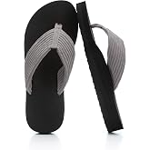 GOEWY Womens Flip Flops With Arch Support Yoga Mat Cushioned Thong Sandals | Comfortable Walking Shoes Cushion Slip On Casual Outfits Cozy Corduroy Slides Indoor Outdoor