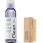 Jason Markk Shoe Cleaner Kit - Premium Shoe Cleaning with Brush | Professional Sneaker Cleaner All Footwear | Removes Dirt & 