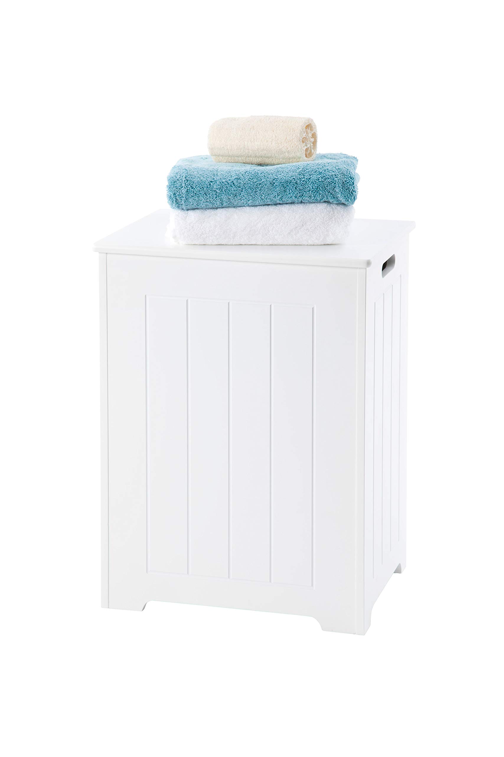 White Wooden Laundry Bin Bathroom Stora Buy Online In Trinidad And Tobago At Desertcart
