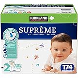 Amazon.com: Kirkland Signature Supreme Baby Diapers (Size ...