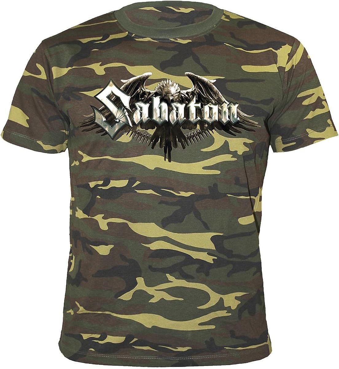 Sabaton Legends T-Shirt Männer - Graucamo Band Merch 100% Baumwolle