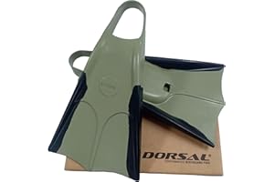 DORSAL Bodyboard Bodysurfing Floating Swimfins (Flippers) Comfortable Natural Gum Rubber for Swimming, Diving, Surfing