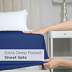 Extra Deep Queen Sheet Set - 6 Piece Breathable