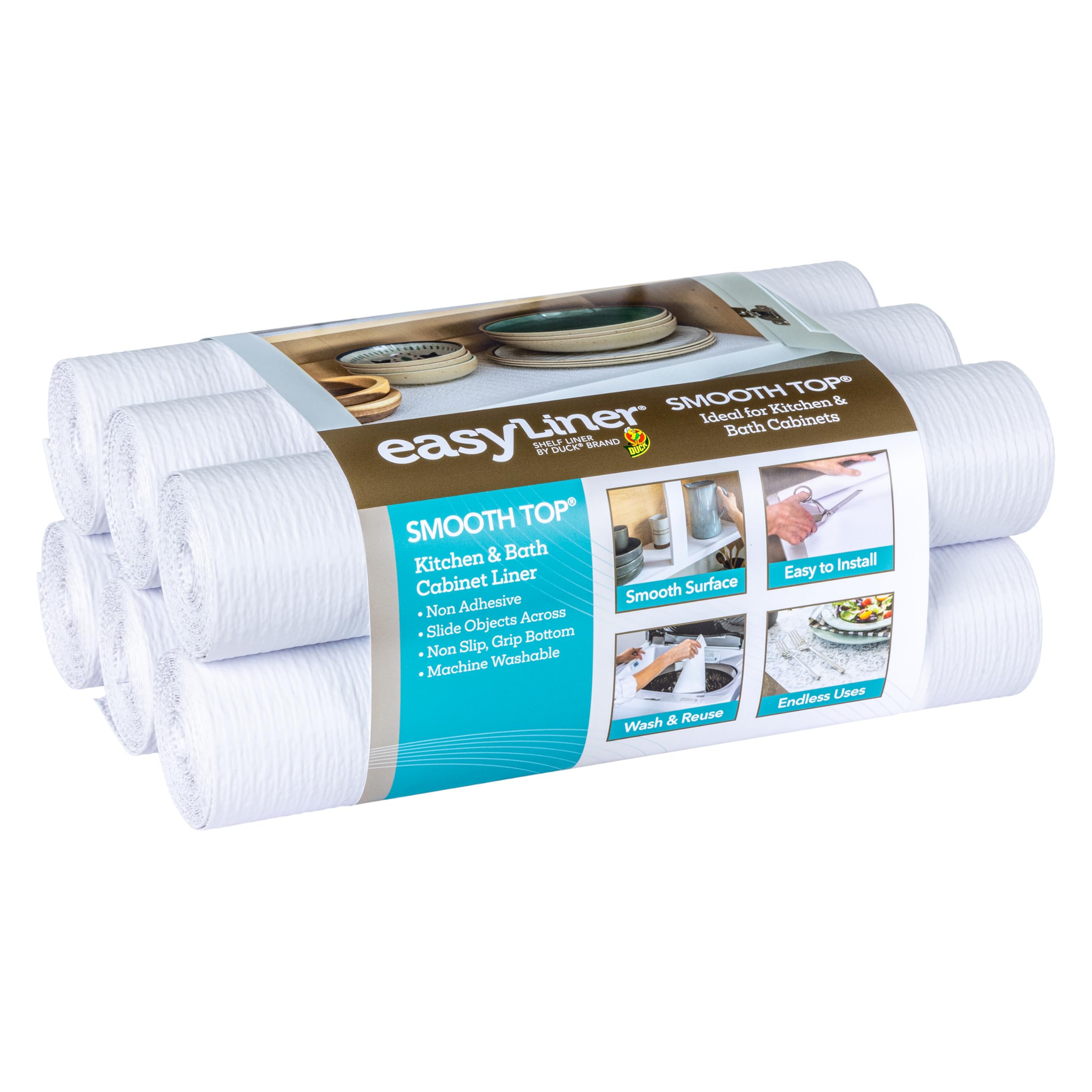 Smooth Top EasyLiner for Cabinets & Drawers - Easy