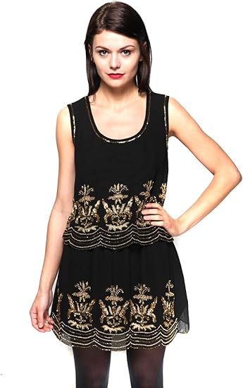 amazon uk flapper dress