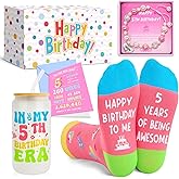 HAPPYPOP 5 Year 0ld Girls Gifts - Happy Birthday Gift Ideas for Daughter Granddaughter Niece Toddlers 5t 4 PCs